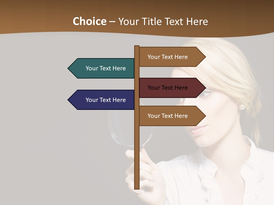Mystery Detective Copy Space PowerPoint Template