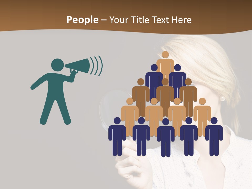 Mystery Detective Copy Space PowerPoint Template