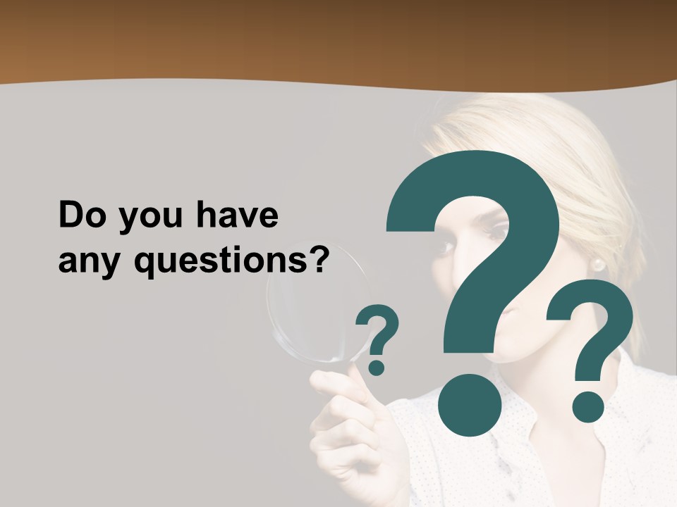 Mystery Detective Copy Space PowerPoint Template