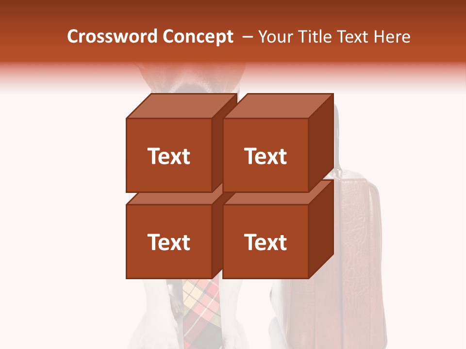 Professional Spectacle Suitcase PowerPoint Template