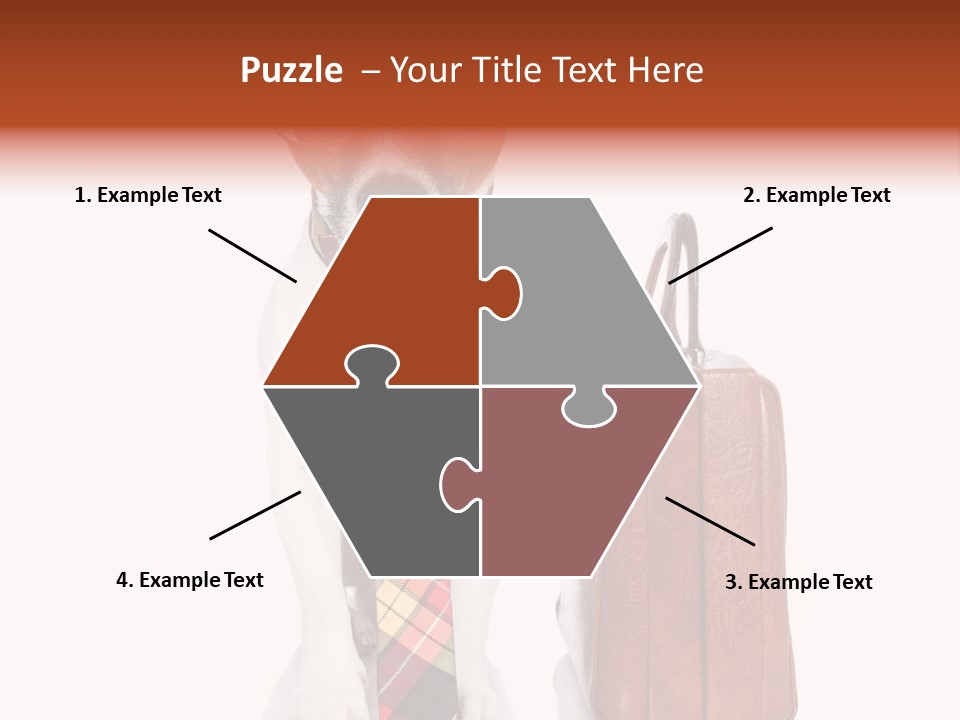 Professional Spectacle Suitcase PowerPoint Template
