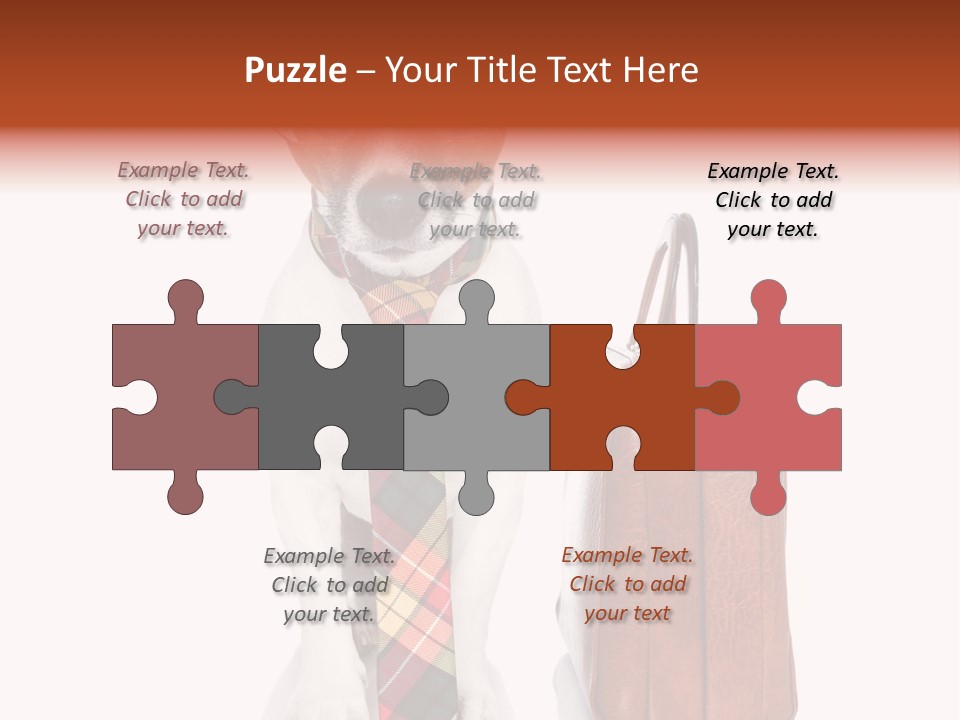 Professional Spectacle Suitcase PowerPoint Template