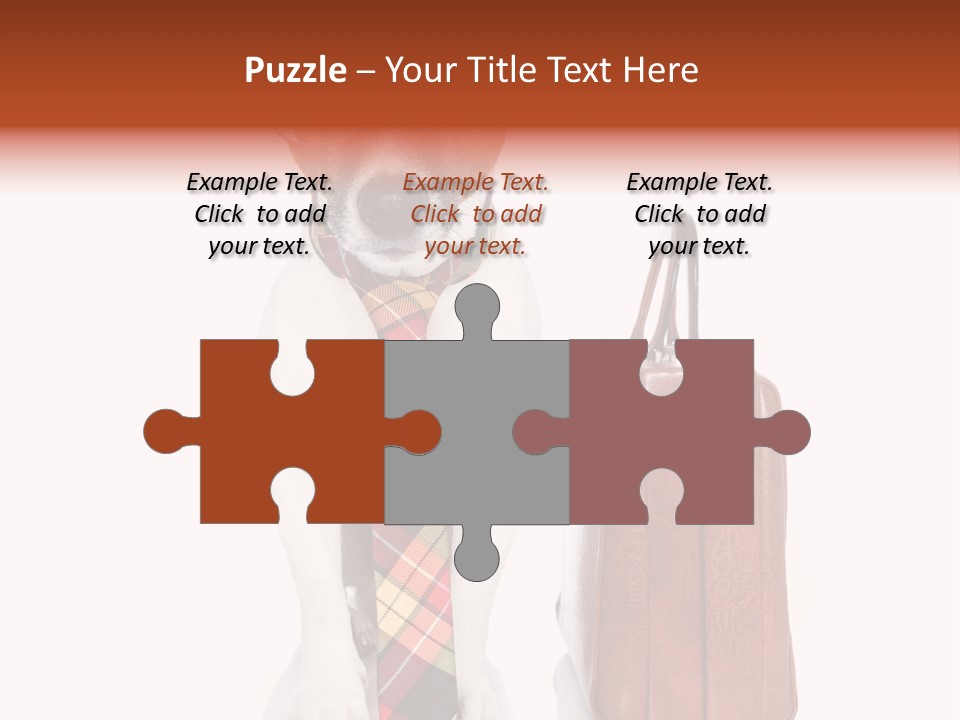 Professional Spectacle Suitcase PowerPoint Template