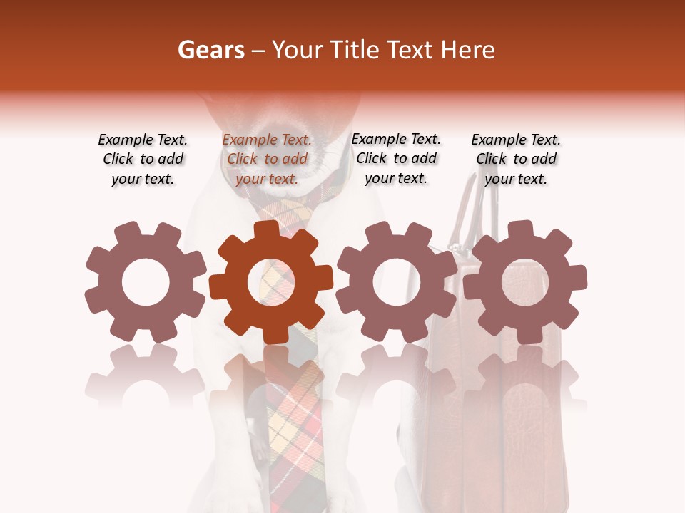 Professional Spectacle Suitcase PowerPoint Template