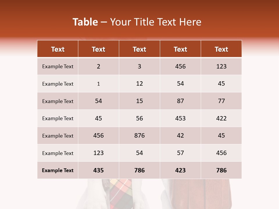 Professional Spectacle Suitcase PowerPoint Template
