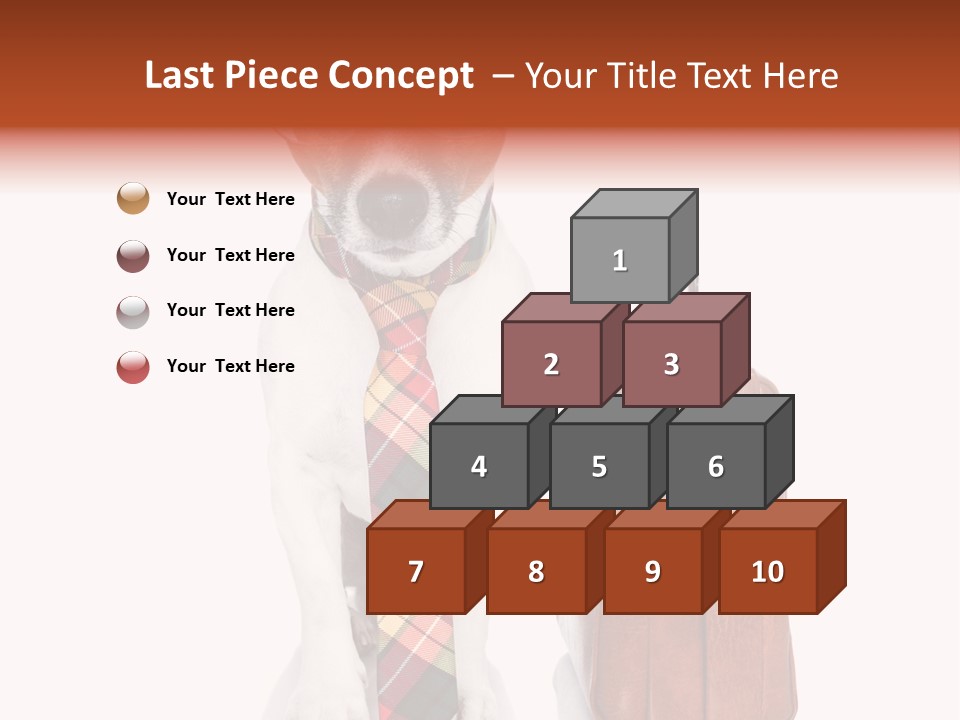 Professional Spectacle Suitcase PowerPoint Template