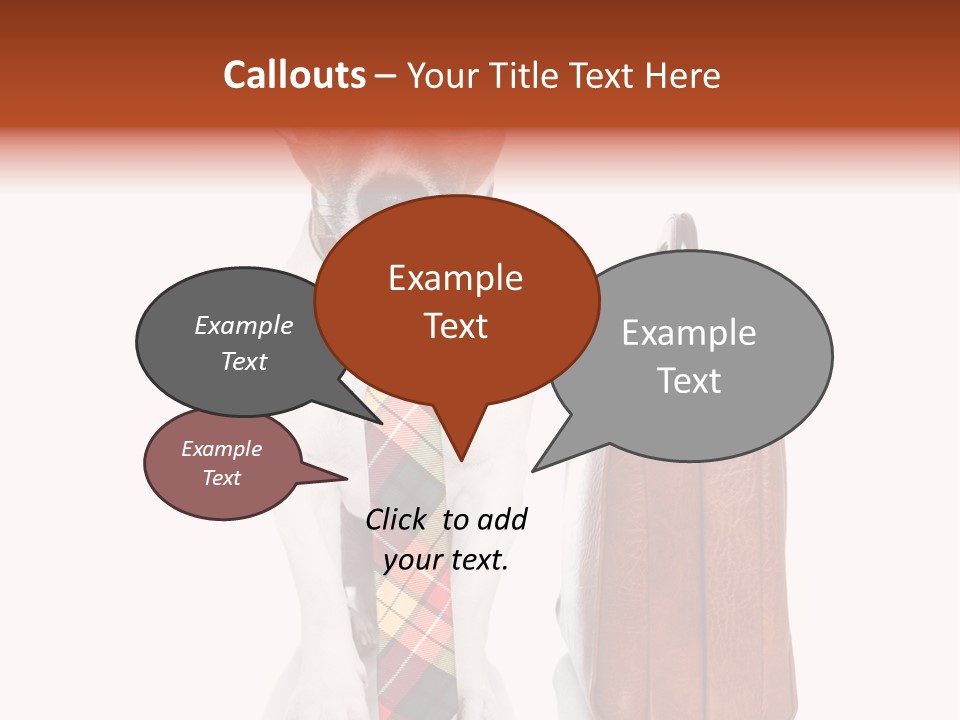 Professional Spectacle Suitcase PowerPoint Template
