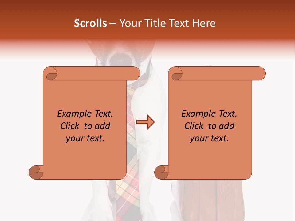 Professional Spectacle Suitcase PowerPoint Template
