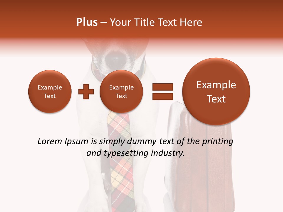 Professional Spectacle Suitcase PowerPoint Template
