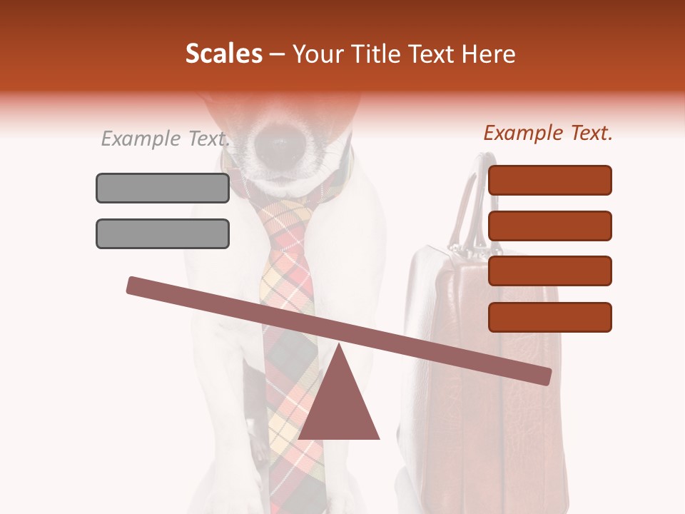 Professional Spectacle Suitcase PowerPoint Template
