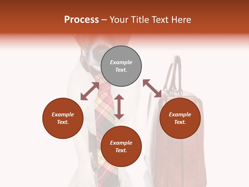 Professional Spectacle Suitcase PowerPoint Template