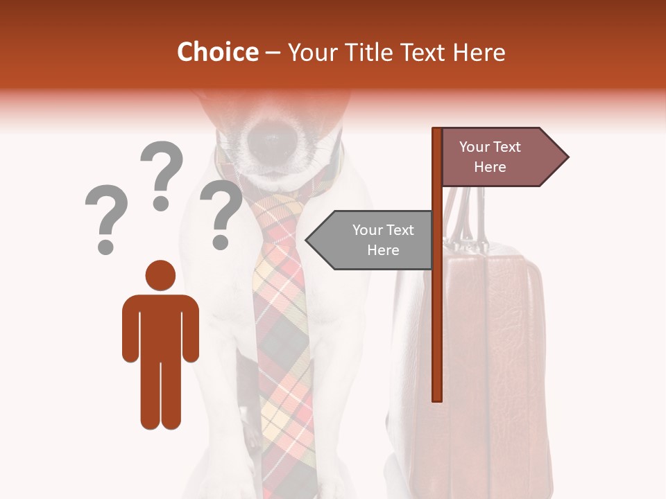 Professional Spectacle Suitcase PowerPoint Template