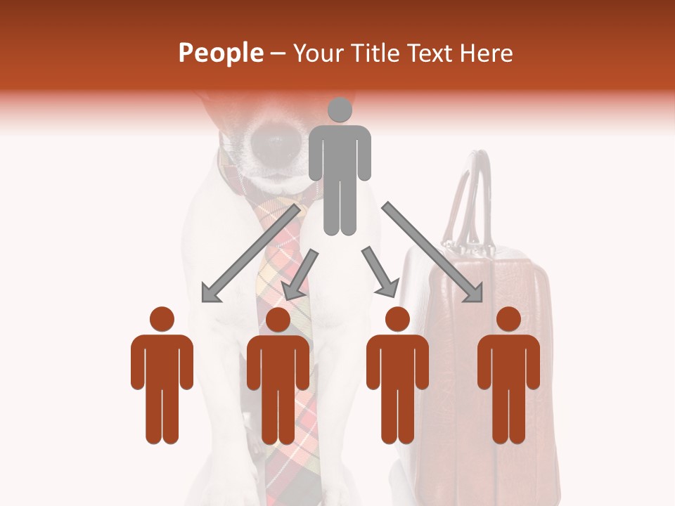 Professional Spectacle Suitcase PowerPoint Template