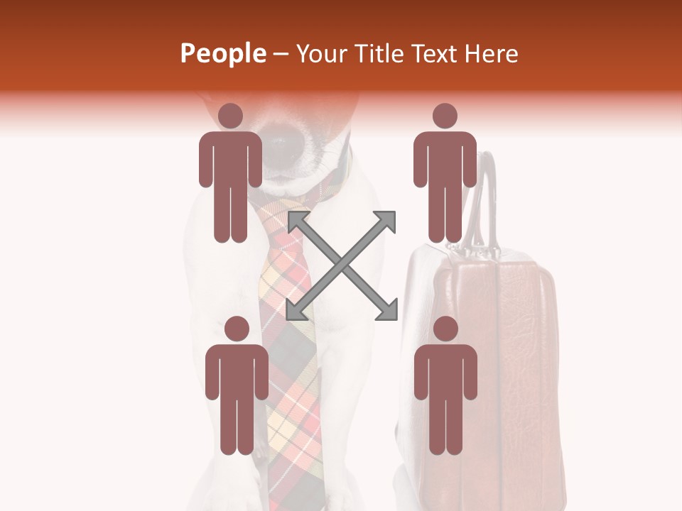 Professional Spectacle Suitcase PowerPoint Template