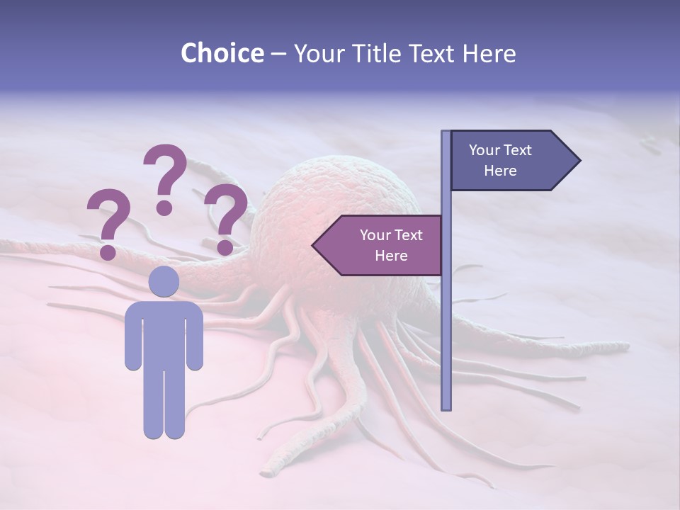 Art Cancer Human PowerPoint Template