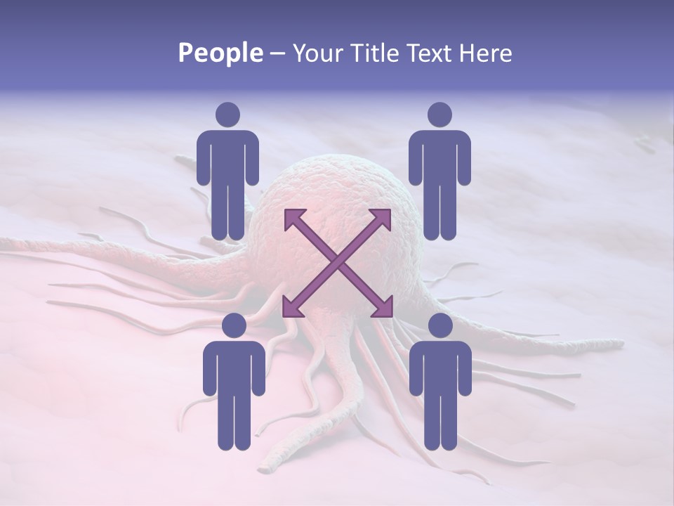 Art Cancer Human PowerPoint Template