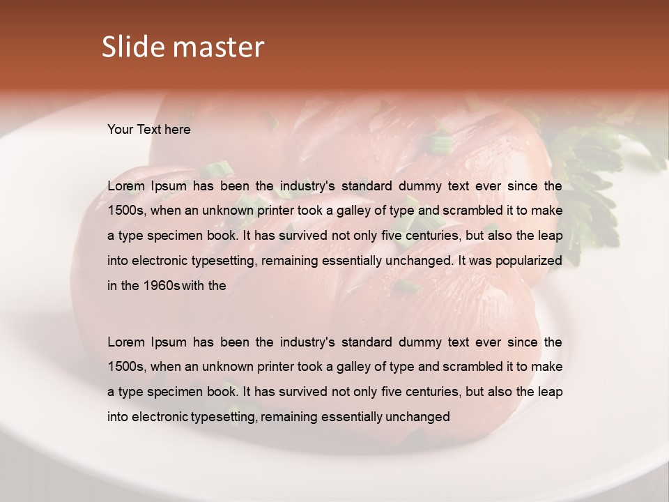 Snack Rural National PowerPoint Template