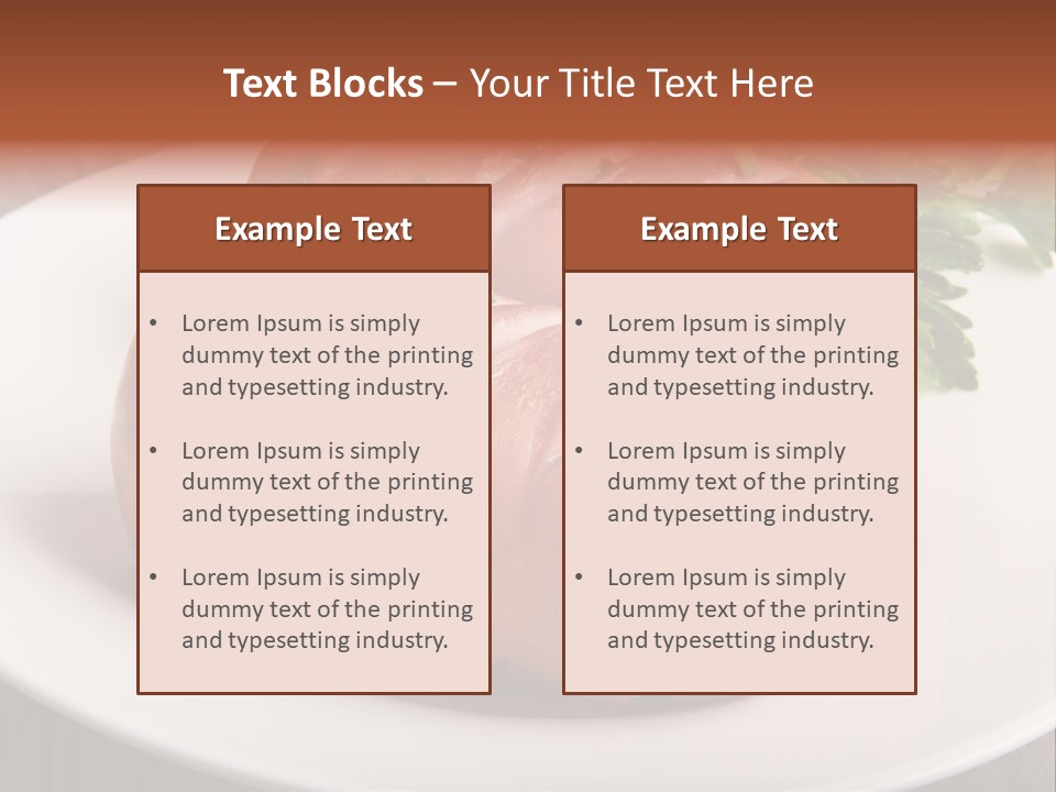Snack Rural National PowerPoint Template