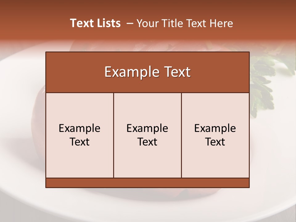 Snack Rural National PowerPoint Template