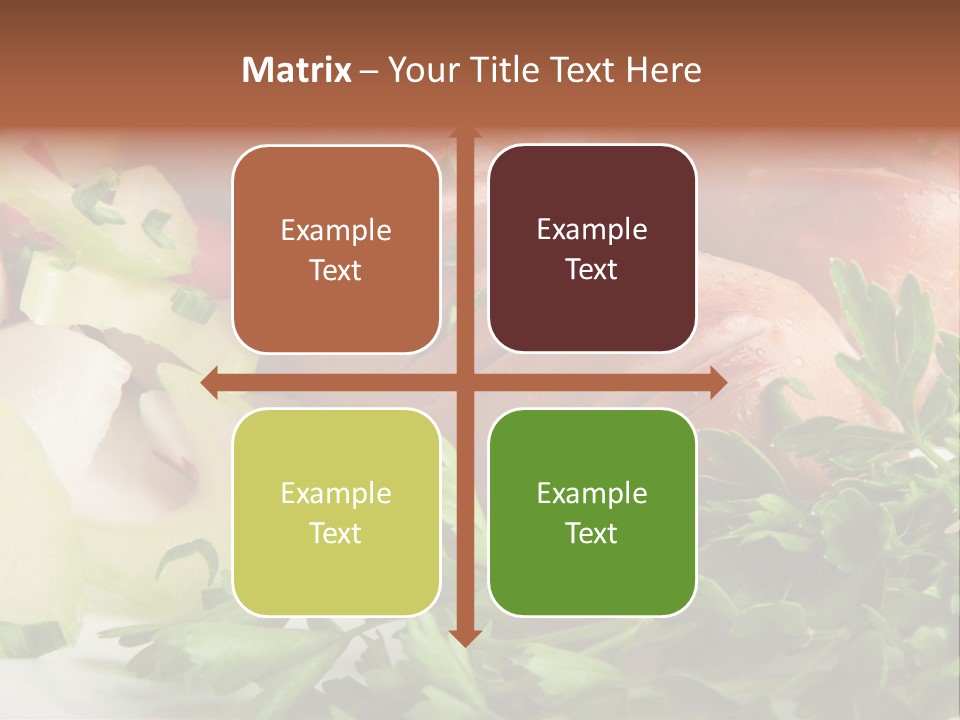 Warm Rustic Lunch PowerPoint Template