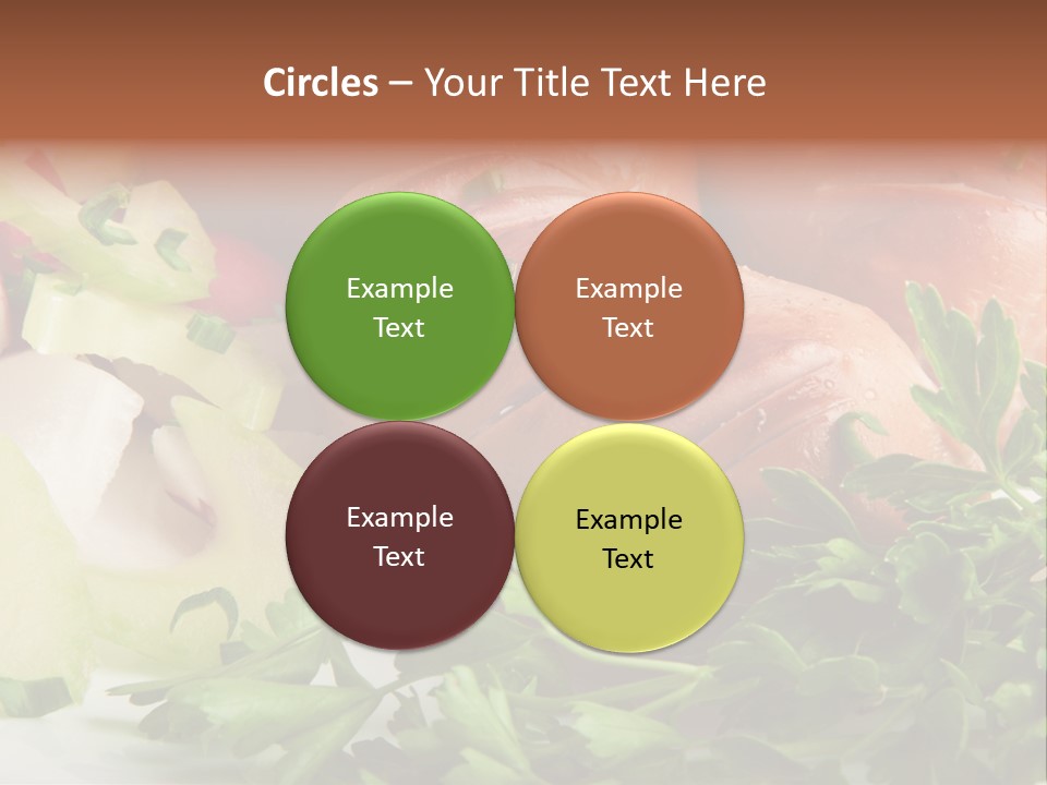 Warm Rustic Lunch PowerPoint Template