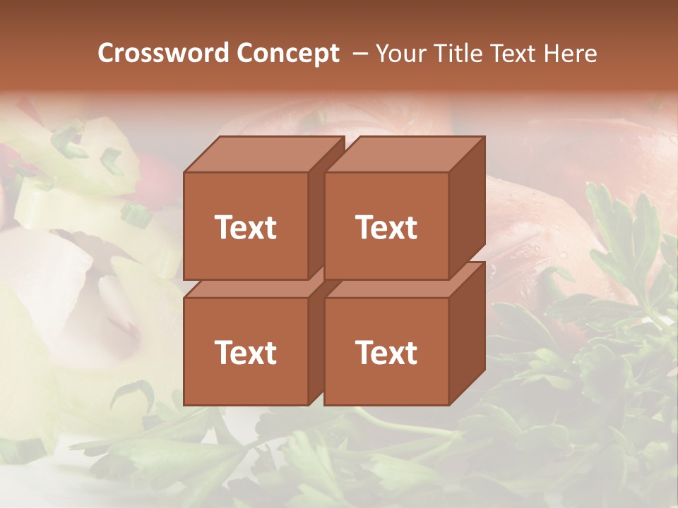 Warm Rustic Lunch PowerPoint Template