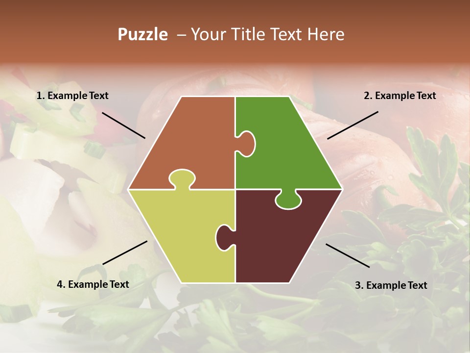 Warm Rustic Lunch PowerPoint Template