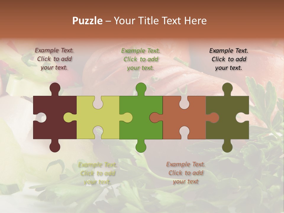 Warm Rustic Lunch PowerPoint Template