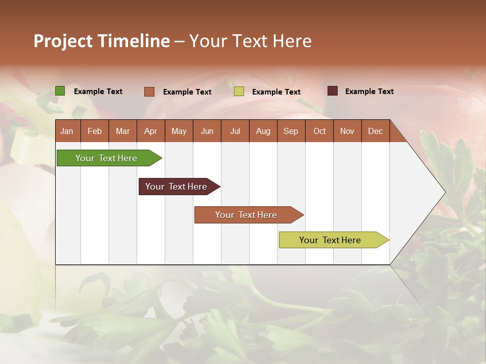 Warm Rustic Lunch PowerPoint Template