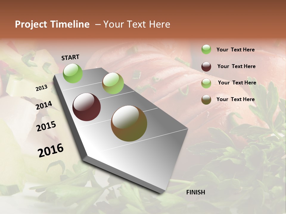 Warm Rustic Lunch PowerPoint Template