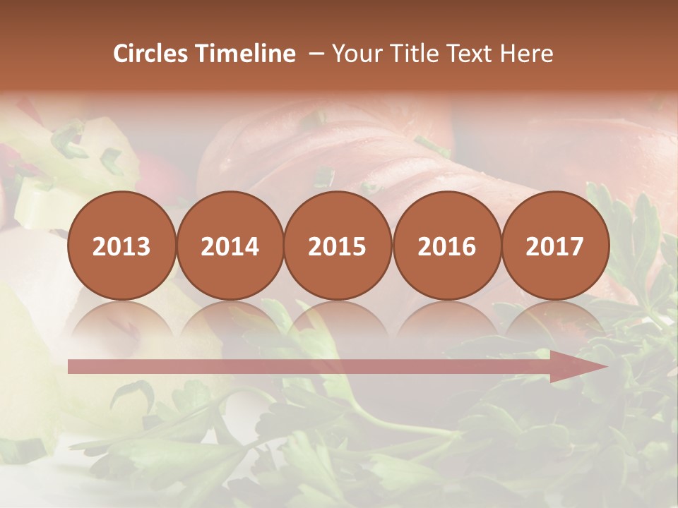 Warm Rustic Lunch PowerPoint Template