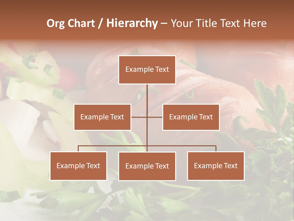 Warm Rustic Lunch PowerPoint Template