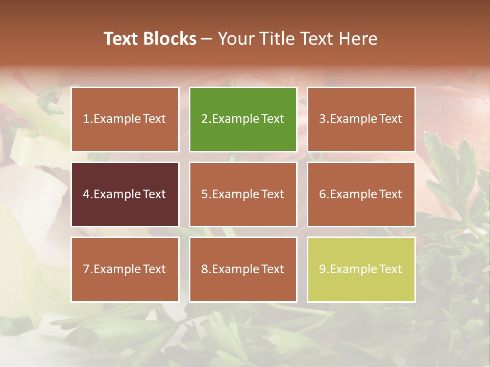 Warm Rustic Lunch PowerPoint Template