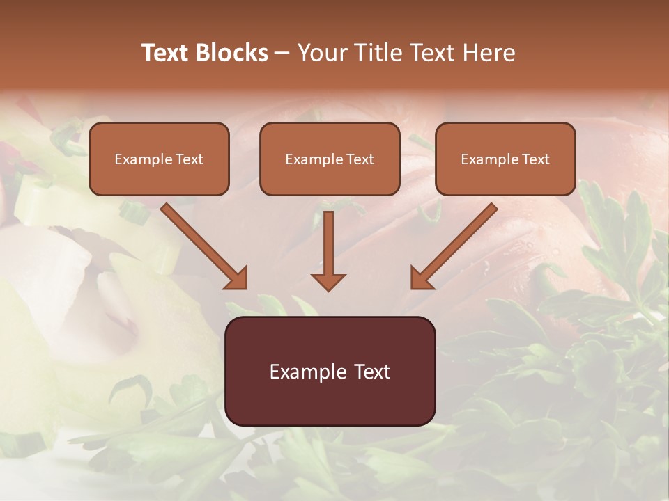 Warm Rustic Lunch PowerPoint Template