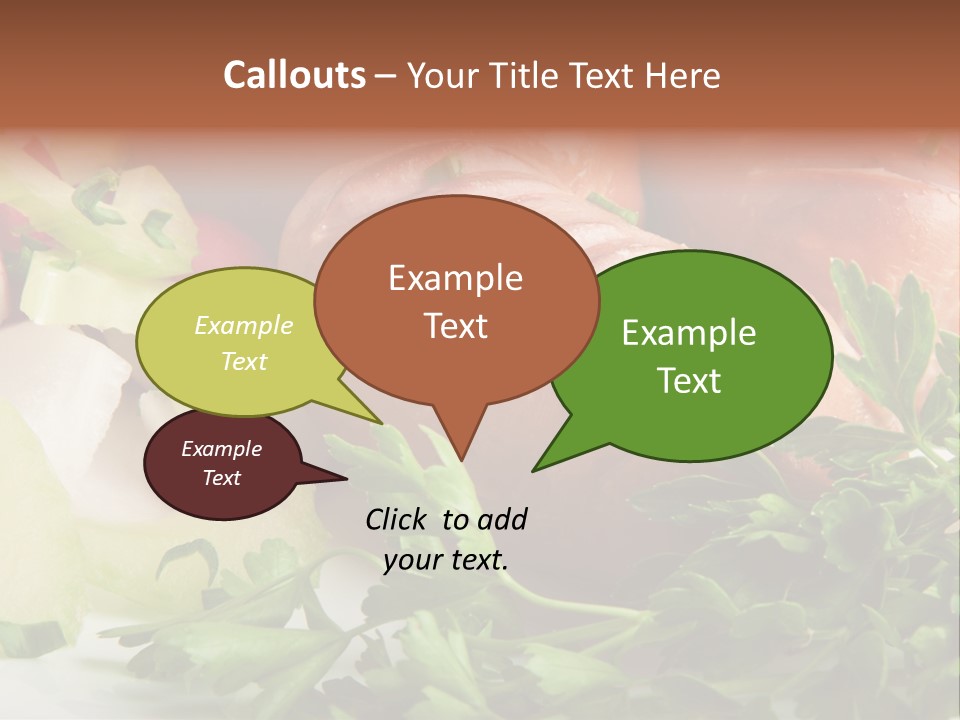 Warm Rustic Lunch PowerPoint Template