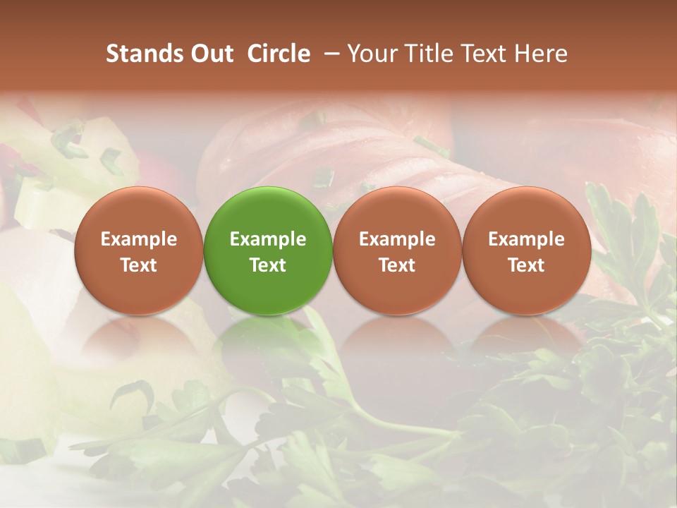 Warm Rustic Lunch PowerPoint Template