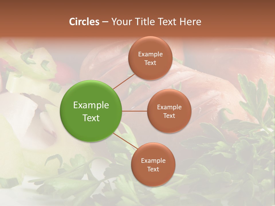 Warm Rustic Lunch PowerPoint Template