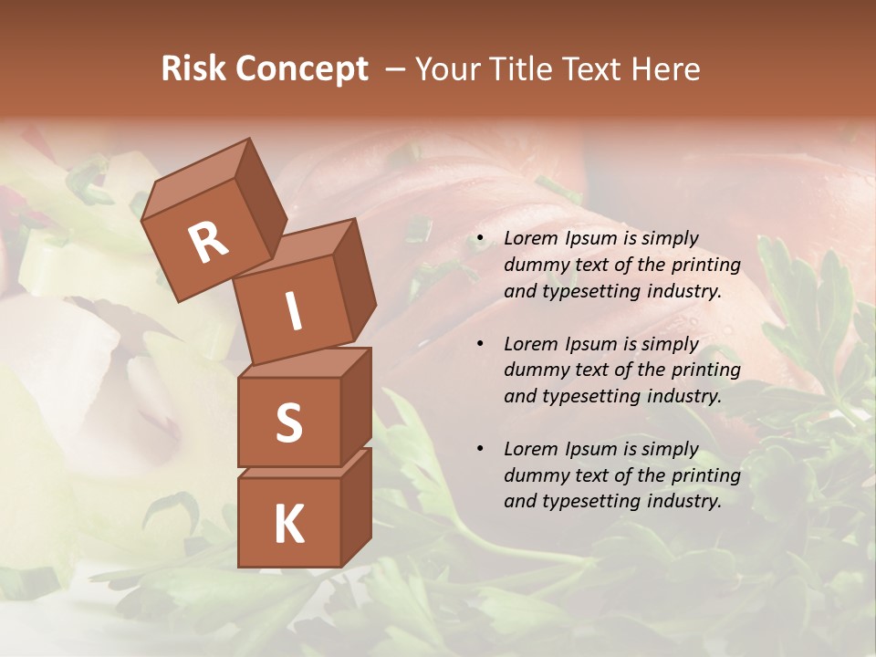 Warm Rustic Lunch PowerPoint Template