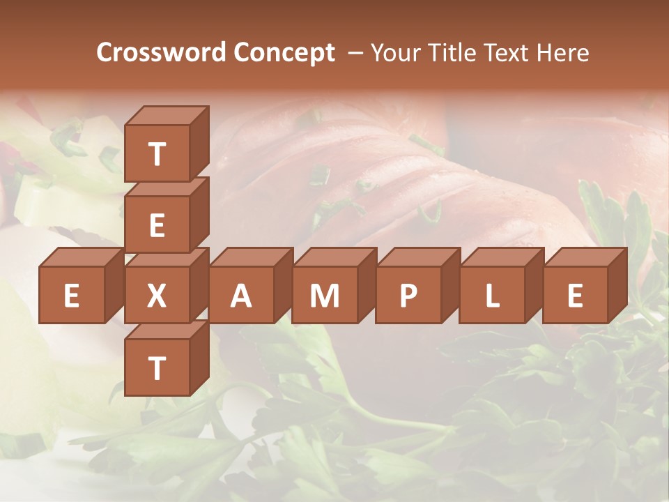 Warm Rustic Lunch PowerPoint Template