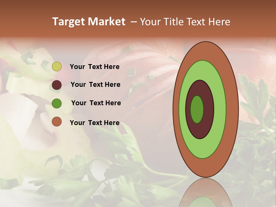 Warm Rustic Lunch PowerPoint Template