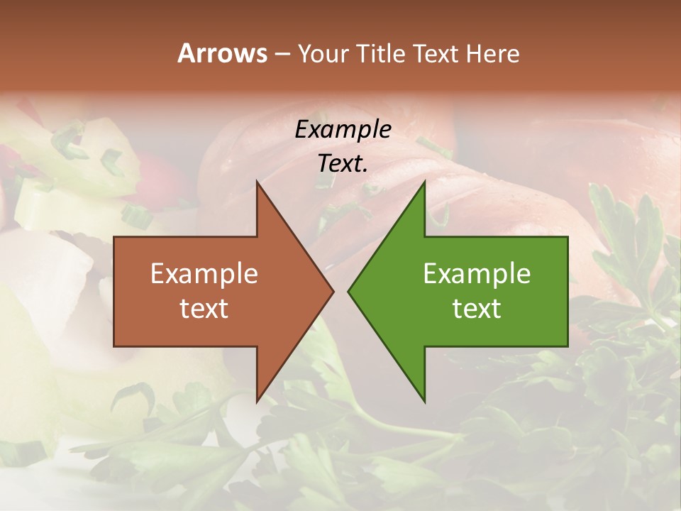 Warm Rustic Lunch PowerPoint Template