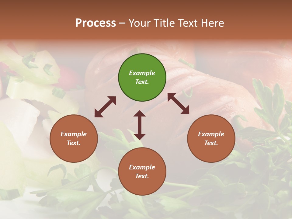 Warm Rustic Lunch PowerPoint Template