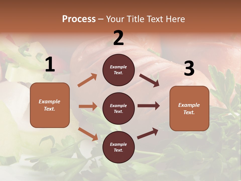 Warm Rustic Lunch PowerPoint Template