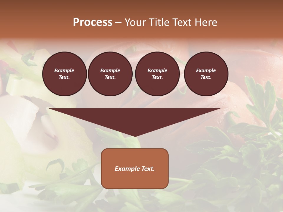 Warm Rustic Lunch PowerPoint Template
