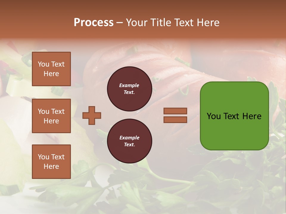 Warm Rustic Lunch PowerPoint Template