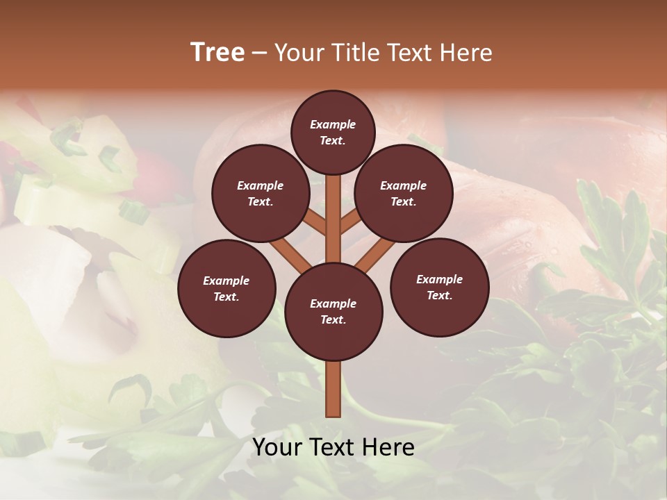 Warm Rustic Lunch PowerPoint Template