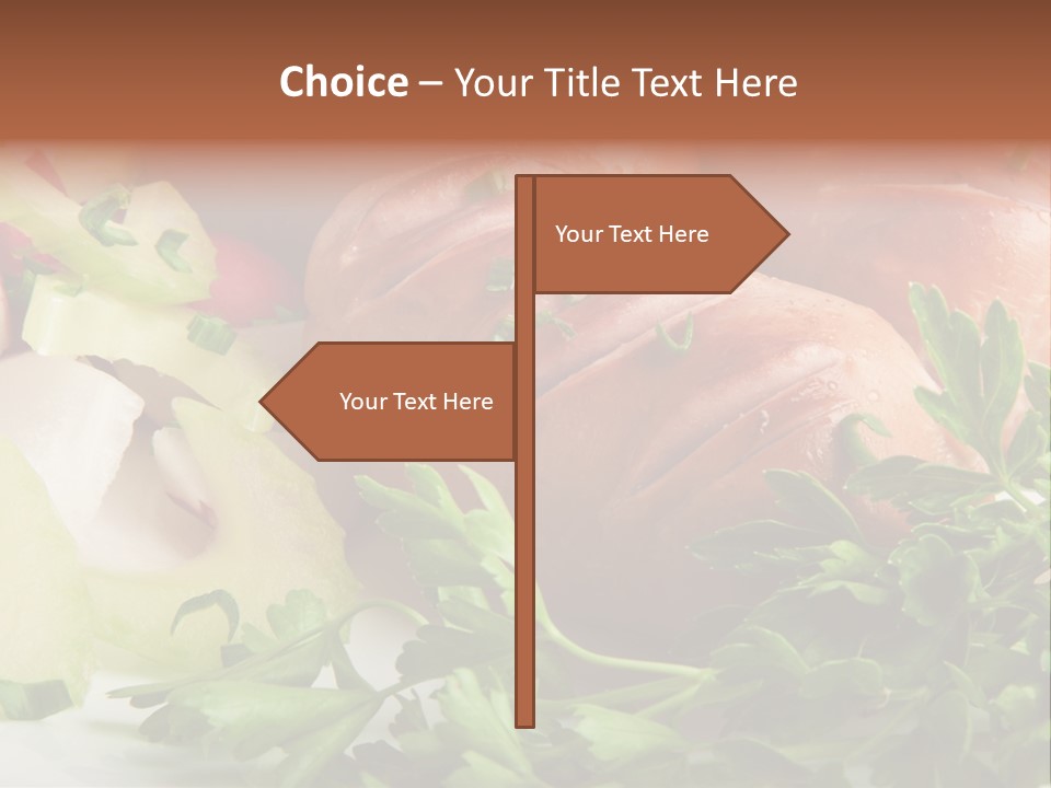 Warm Rustic Lunch PowerPoint Template