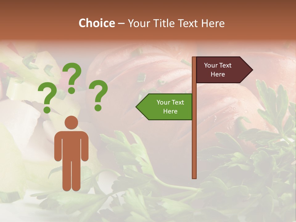 Warm Rustic Lunch PowerPoint Template