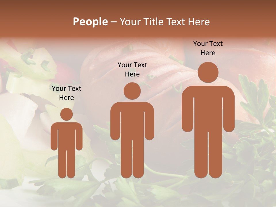 Warm Rustic Lunch PowerPoint Template