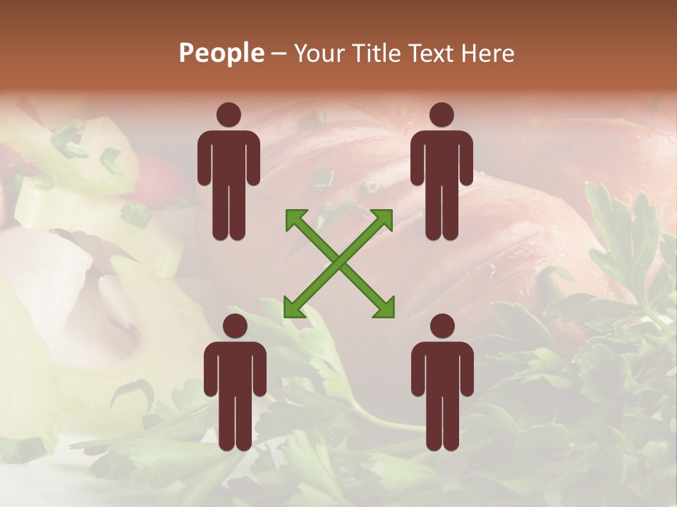 Warm Rustic Lunch PowerPoint Template